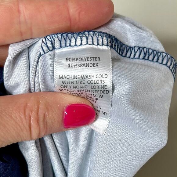 NWT Market & Spruce Alisha Blue Maternity Tank Dress Size XXL - Picture 9 of 9